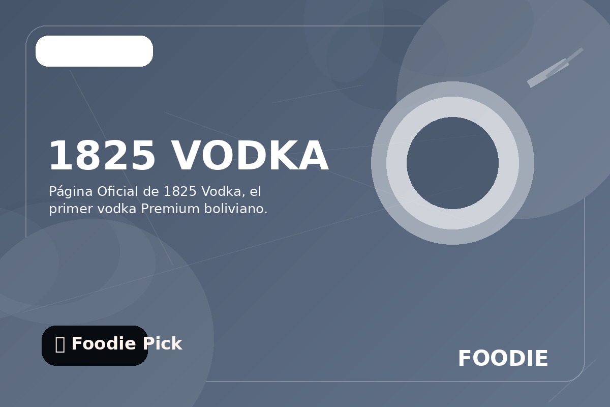 1825 VODKA