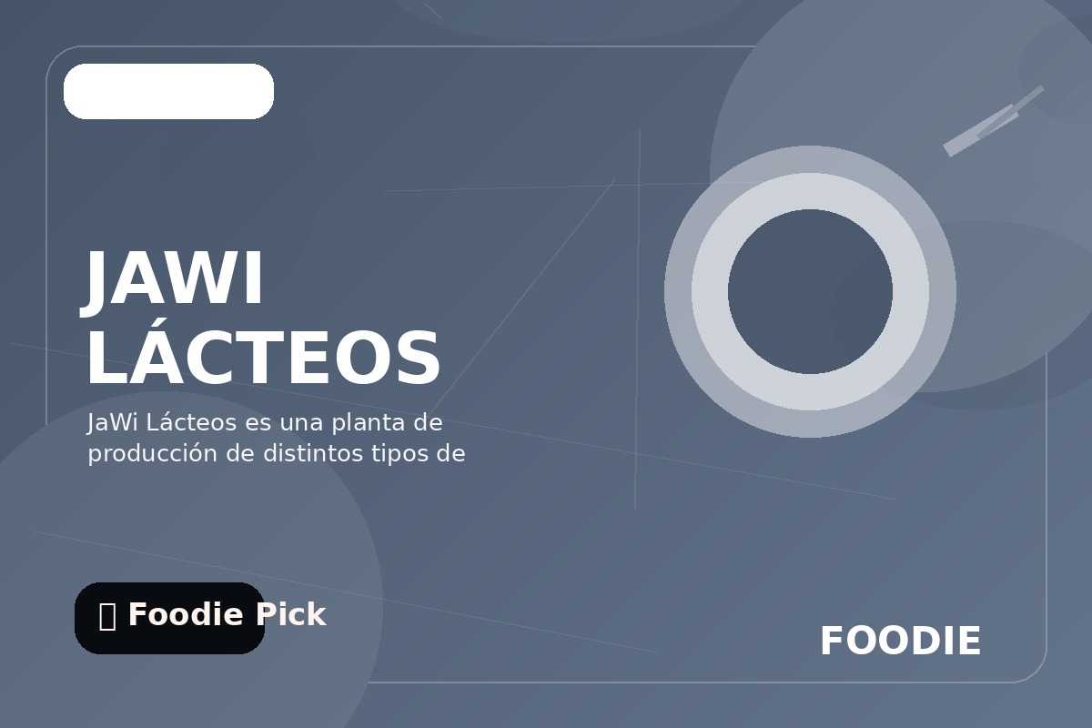 JAWI LÁCTEOS