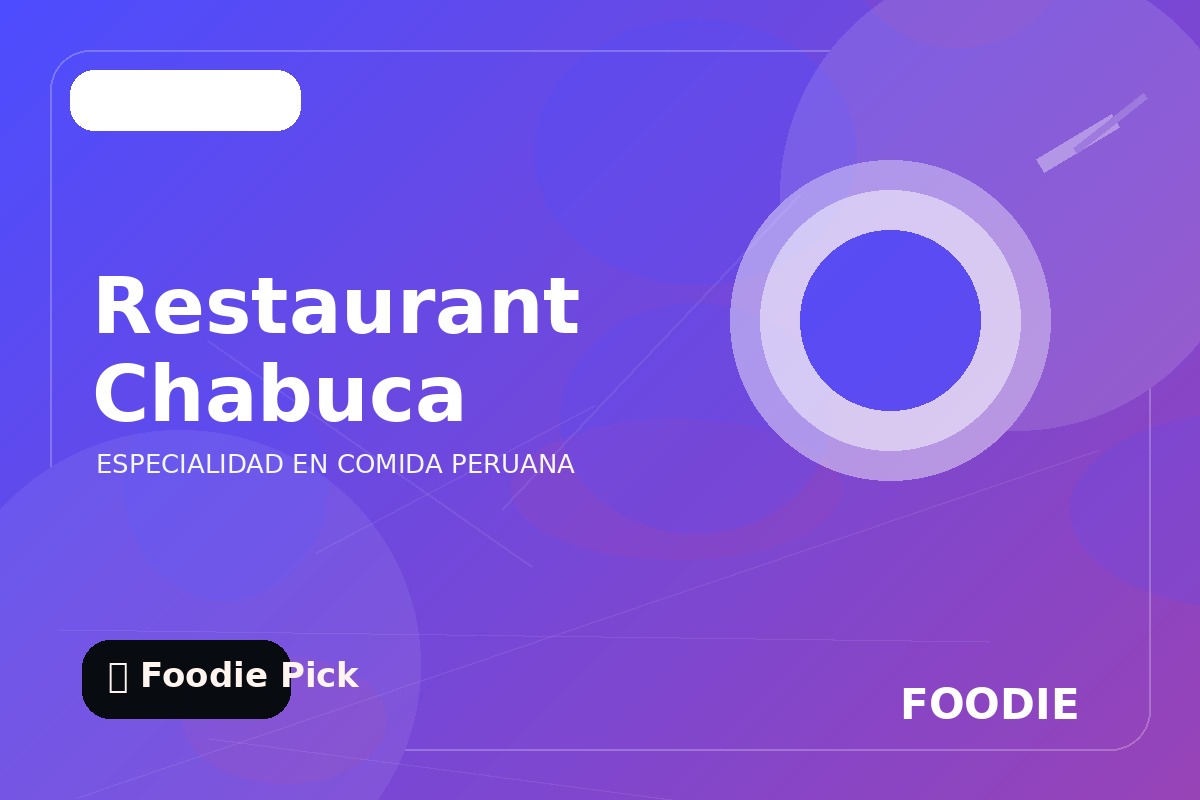 Restaurant Chabuca